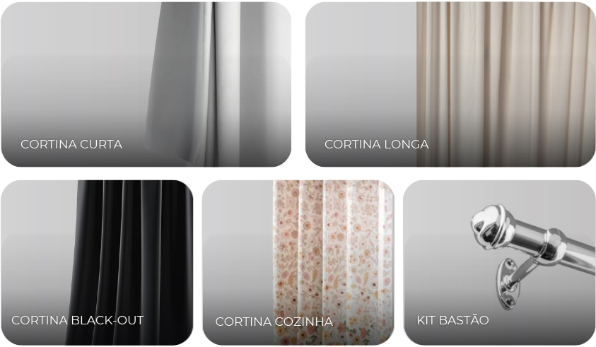 Cortinas a pronta entrega